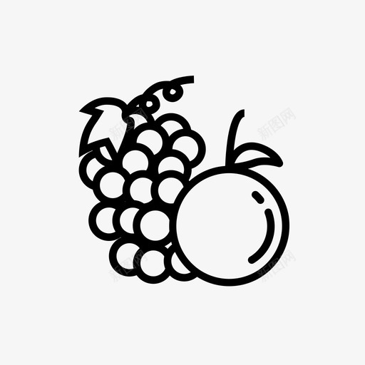 水果01svg_新图网 https://ixintu.com 水果