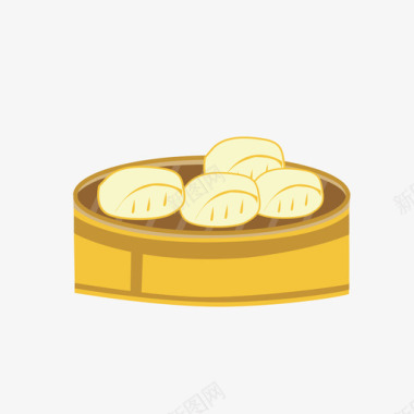 奶油馒头图标