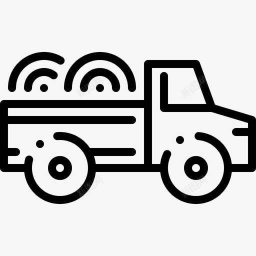 小型货车农用设备直线式svg_新图网 https://ixintu.com 小型 货车 农用 设备 直线式