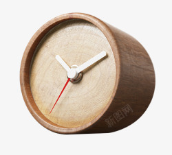 闹钟木头实木闹钟素材
