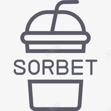 冰沙sorbet图标