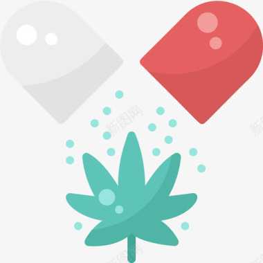 药物大麻12平淡图标