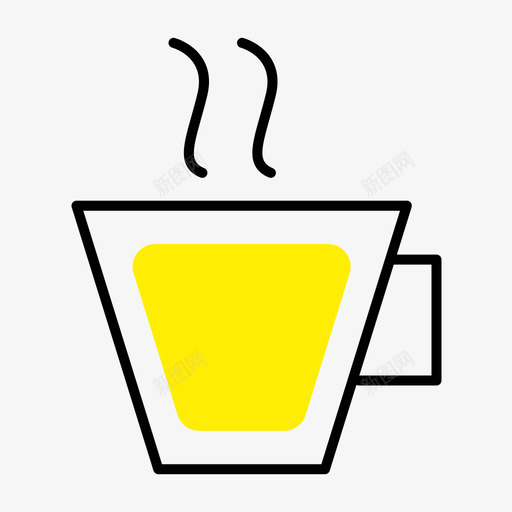 厨房厨具kitchen咖啡杯热水杯cosvg_新图网 https://ixintu.com 厨房 厨具 咖啡杯 热水 水杯
