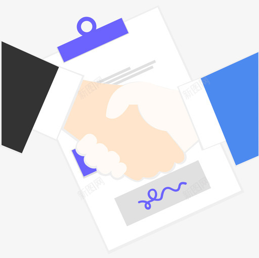新建合同svg_新图网 https://ixintu.com 新建 合同