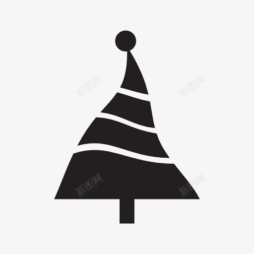 圣诞树图标iconcomWebUIpng_新图网 https://ixintu.com 圣诞树 图标