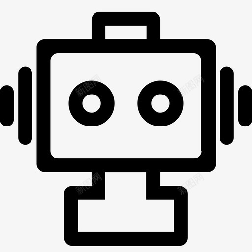 阅读机器人svg_新图网 https://ixintu.com 阅读 机器人