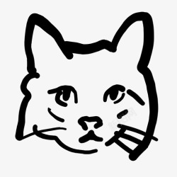 爱的你在等待可爱的猫好奇可爱高清图片