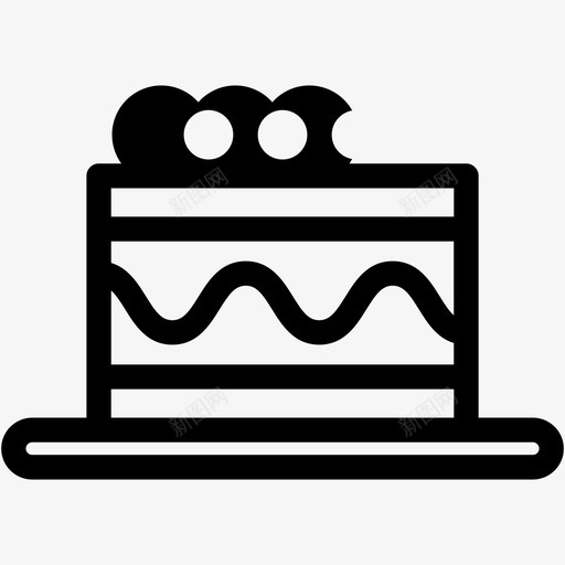 蛋糕01svg_新图网 https://ixintu.com 蛋糕