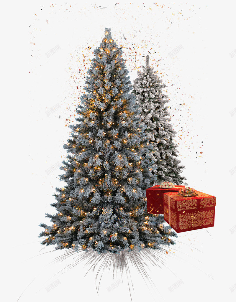 圣诞树1png免抠素材_新图网 https://ixintu.com 圣诞树