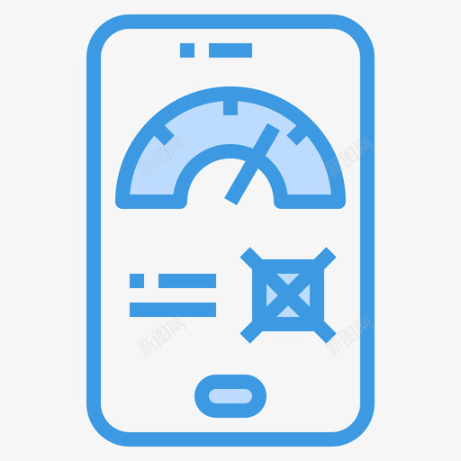 速度表智能手机技术10蓝色svg_新图网 https://ixintu.com 速度 度表 智能 手机 技术 蓝色