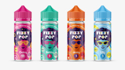 烟液FizzyPop电子烟液包装高清图片