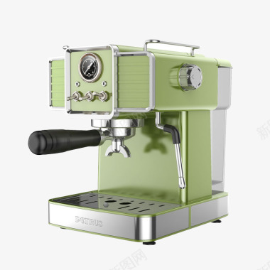 柏翠PE3690意式浓缩半自动专业咖啡机复古小型迷图标