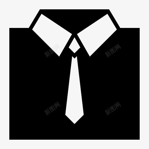 服装着装规范正装衬衫svg_新图网 https://ixintu.com 正装 服装 着装 规范 衬衫 领带 商务