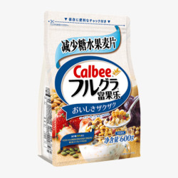 卡乐Calbee卡乐比减少糖早餐即食速食谷物食品麦片富高清图片
