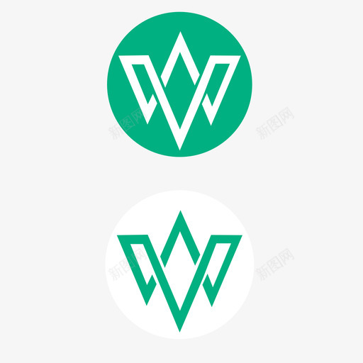logo绿色svg_新图网 https://ixintu.com 绿色
