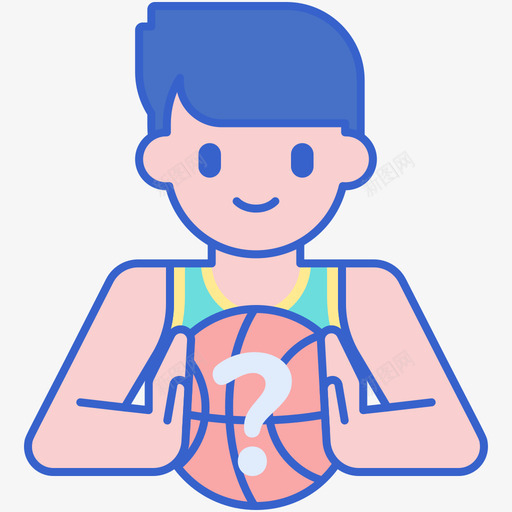 篮球运动员篮球59线条颜色svg_新图网 https://ixintu.com 篮球 运动员 线条 颜色