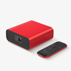 天猫精灵妙物投影仪家用智能小红盒小型移动便携式卧室素材