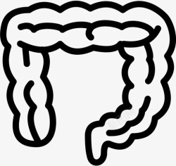 肠子手绘WDicon消化道高清图片