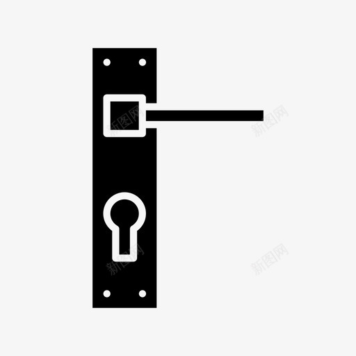 门门把手孔svg_新图网 https://ixintu.com 门门 把手 孔钥匙 钥匙 酒店 标志