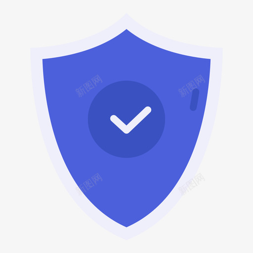 盾牌商务509扁平svg_新图网 https://ixintu.com 盾牌 商务 扁平