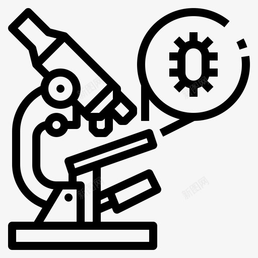 显微镜病毒10概述svg_新图网 https://ixintu.com 显微镜 病毒 概述