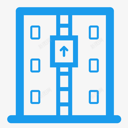 观光电梯svg_新图网 https://ixintu.com 观光 电梯