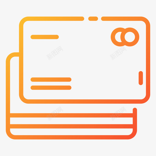 信用卡商务508梯度svg_新图网 https://ixintu.com 信用卡 商务 梯度