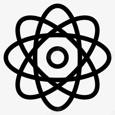 原子能量科学图标