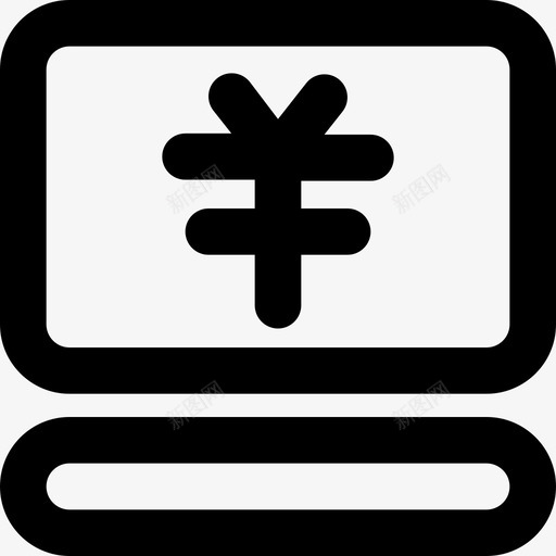 cashier2svg_新图网 https://ixintu.com 线性 扁平 简约 精美 圆润 可爱 商务