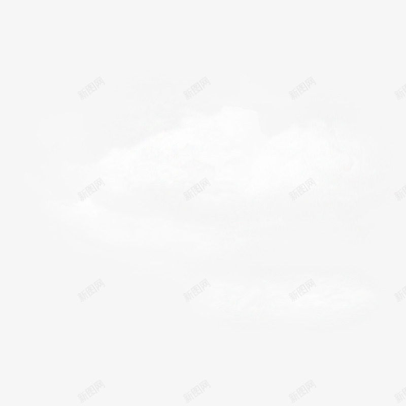 柔和的白云装饰png免抠素材_新图网 https://ixintu.com 柔和 白云 装饰