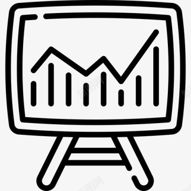 呈现银行124线性图标