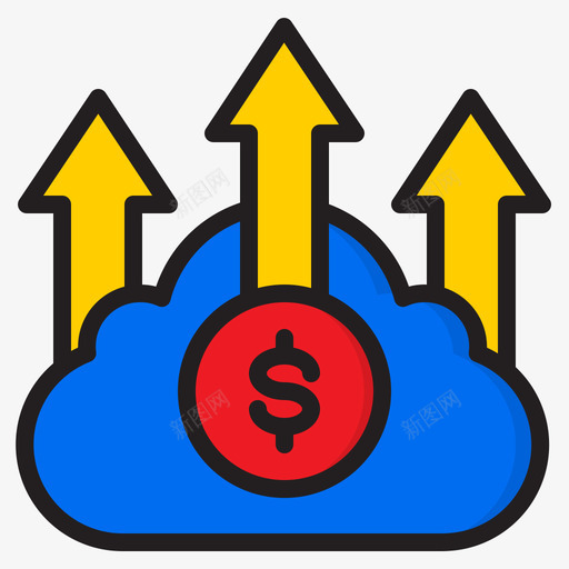 云金融47线颜色svg_新图网 https://ixintu.com 金融 颜色