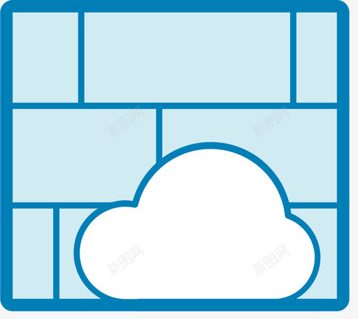 云防火墙svg_新图网 https://ixintu.com 防火墙