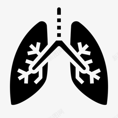 肺流行病3填充图标