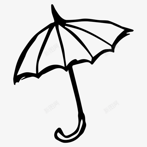 乌姆雷拉涂鸦雨svg_新图网 https://ixintu.com 乌姆 雷拉 涂鸦 雨伞