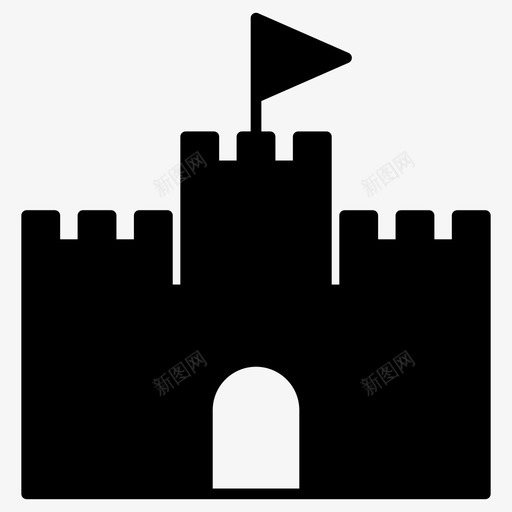 城堡堡垒历史svg_新图网 https://ixintu.com 堡垒 城堡 历史塔 游戏