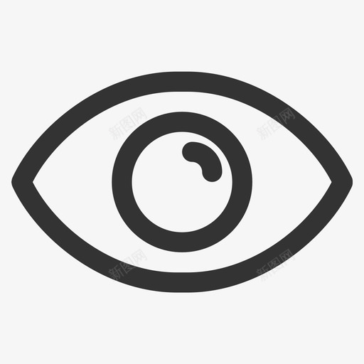 睁开眼睛svg_新图网 https://ixintu.com 睁开眼睛