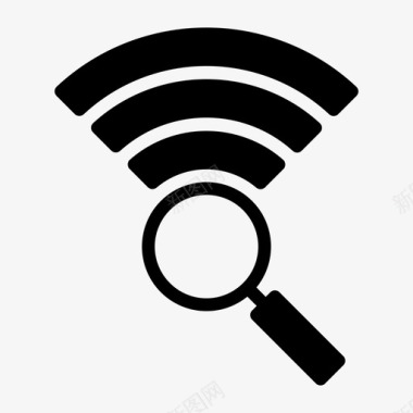 搜索无线网络信号wifi图标