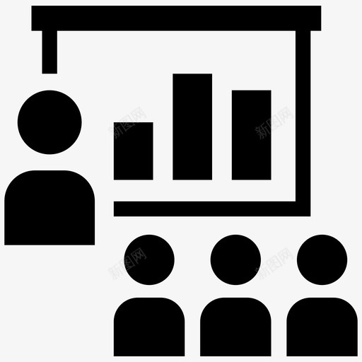 业务演示分析图表svg_新图网 https://ixintu.com 业务 演示 图表 分析 分析图 团队 合作