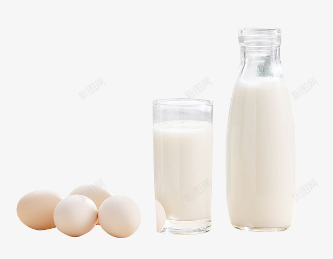 鸡蛋牛奶png免抠素材_新图网 https://ixintu.com 鸡蛋 牛奶