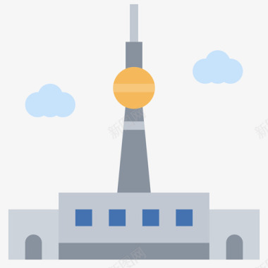 德国柏林电视塔24楼图标