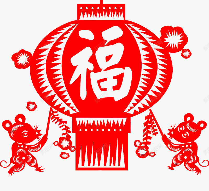 可下载2019红色新年猪年灯笼装饰海报png免抠素材_新图网 https://ixintu.com 下载 红色 新年 猪年 灯笼 装饰 海报