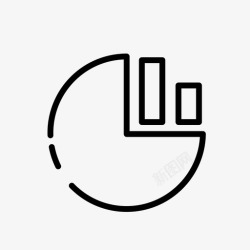 专题统计分析系统能投投资管理系统图标统计分析高清图片