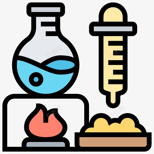 化学元素科学145线性颜色svg_新图网 https://ixintu.com 化学元素 科学 线性 颜色