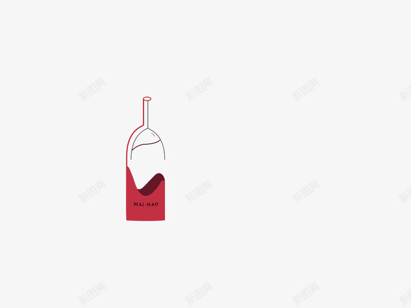 红酒logopng免抠素材_新图网 https://ixintu.com 红酒