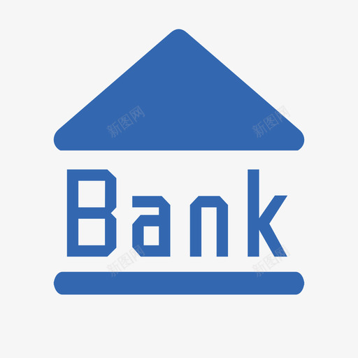 银行默认银行svg_新图网 https://ixintu.com 银行 默认