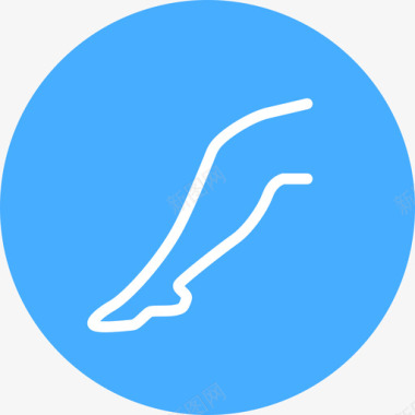 小腿围图标