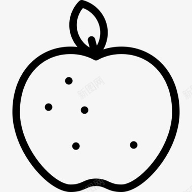 苹果自然135线性图标