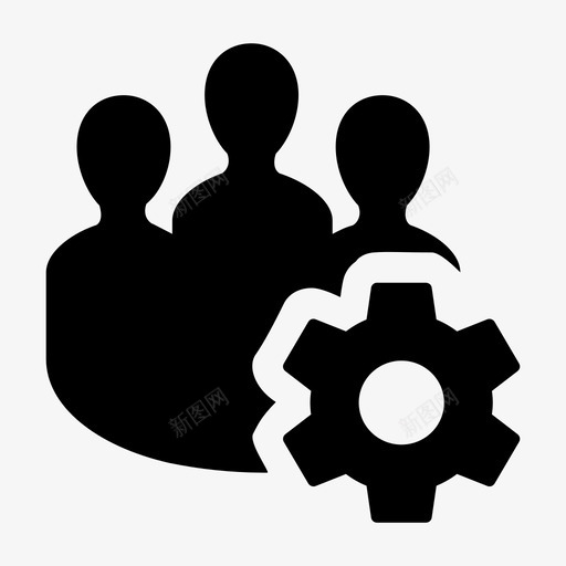 用户组管理svg_新图网 https://ixintu.com 用户组 管理