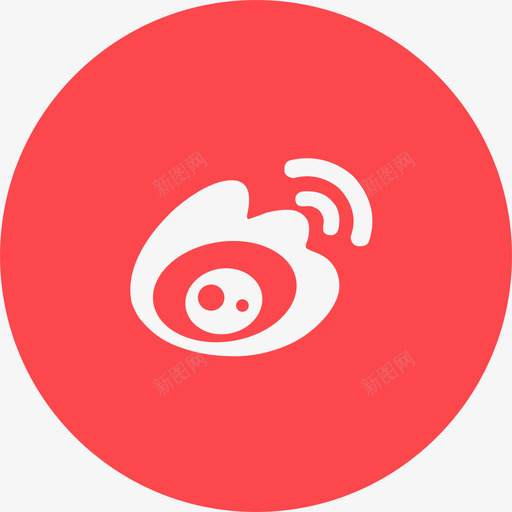 微博iconsvg_新图网 https://ixintu.com 微博